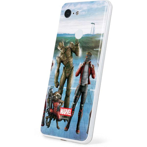 Marvel Guardians of the Galaxy Hero Squad Google Pixel 3 Skin